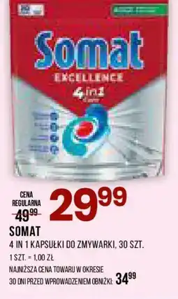 Drogerie Natura Somat 4 in 1 Kapsułki do zmywarki oferta