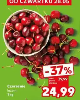Kaufland Czereśnie luzem 1 kg oferta