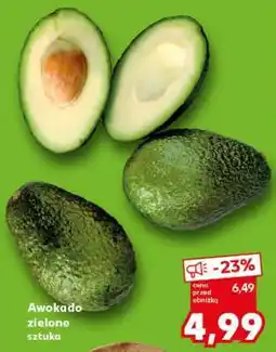Kaufland Awokado zielone sztuka oferta