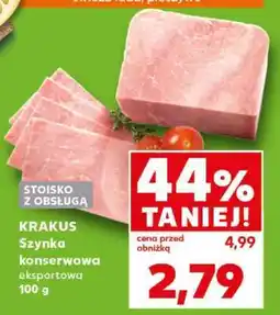 Kaufland KRAKUS Szynka konserwowa eksportowa 100 g oferta