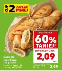 Kaufland Bagietka czosnkowa oferta