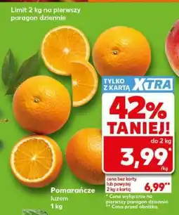 Kaufland Pomarańcze, luzem 1 kg oferta