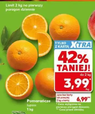Kaufland Pomarańcze, luzem 1 kg oferta