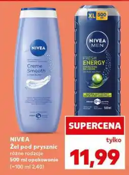 Kaufland NIVEA Żel pod prysznic oferta