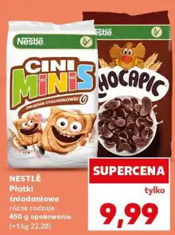 Kaufland NESTLÉ Płatki śniadaniowe różne rodzaje oferta