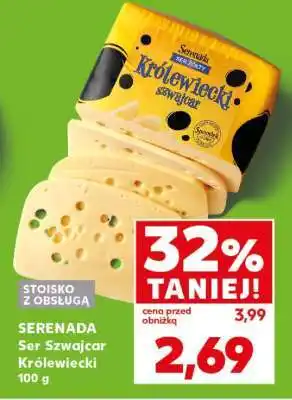 Kaufland SERENADA Ser Szwajcar Królewiecki 100 g oferta