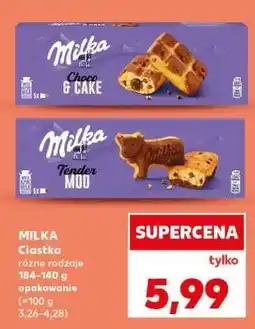 Kaufland MILKA Ciastka oferta