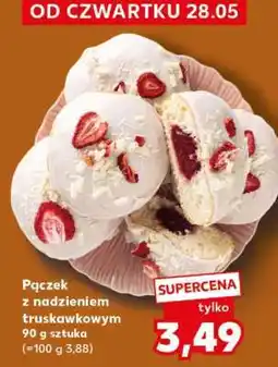 Kaufland Pączek z nadzieniem truskawkowym oferta