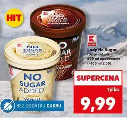 Kaufland Lody No Sugar oferta