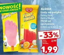 Kaufland ALGIDA Lody na patyku oferta