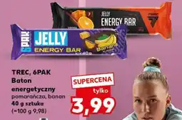 Kaufland TREC, 6PAK Baton energetyczny pomarańcza, banan 40 g sztuka oferta
