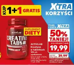 Kaufland ACTIVLAB Kreatyna w tabletkach 120 szt oferta