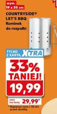 Kaufland COUNTRYSIDE LET’S BBQ Kominek do rozpałki oferta