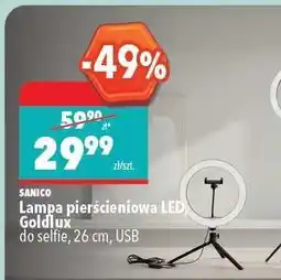 Biedronka Lampa pierścieniowa LED, Goldlux oferta