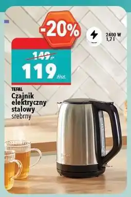 Biedronka Czajnik elektryczny stalowy oferta