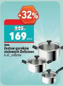 Biedronka Zestaw garnków stalowych Delicious oferta
