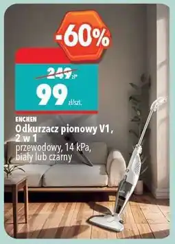 Biedronka Odkurzacz pionowy V1, 2 w 1 oferta