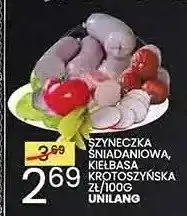 Wafelek Szyneczka śniadaniowa Unilang oferta