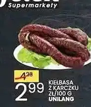 Wafelek Kiełbasa z karczku Unilang oferta