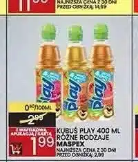 Wafelek Napój Kubuś Play oferta