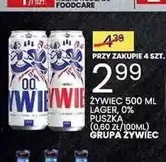 Wafelek Piwo Żywiec Lager oferta