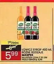 Wafelek Syrop Łowicz Maspex oferta
