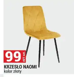 Merkury Market Krzesło Naomi kolor złoty oferta