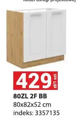 Merkury Market Szafka 80ZL 2F BB 80x82x52cm oferta