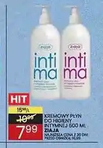 Wafelek Kremowy płyn do higieny intymnej Ziaja Intima oferta