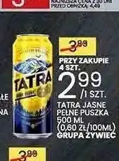 Wafelek Piwo Tatra Jasne Pełne oferta