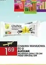 Wafelek Chałwa waniliowa Auchan oferta