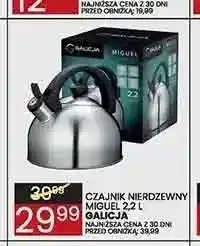 Wafelek Czajnik nierdzewny Miguel Galicja oferta