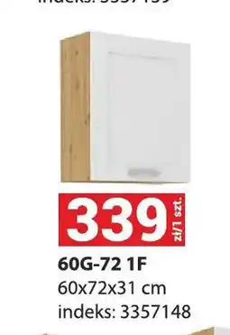 Merkury Market Szafka kuchenna Luna 60g-72 1F 60x72x31cm oferta