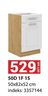 Merkury Market Szafka 50D 1F 1S 50x82x52cm oferta
