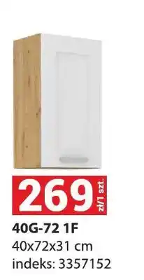 Merkury Market Szafka 40g-72 1F 40x72x31cm oferta