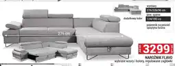 Merkury Market Narożnik Flavo 276/226/96cm oferta