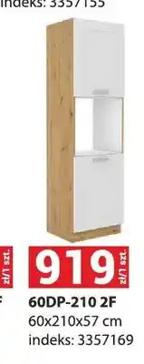 Merkury Market Szafka kuchenna Luna 60DP-210 2F 60x210x57cm oferta