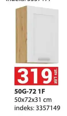 Merkury Market Szafka kuchenna Luna 50g-72 1F 50x72x31cm oferta