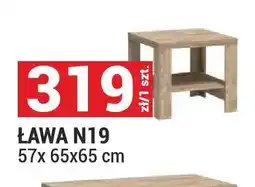 Merkury Market Ława System Natural N19 kratka Ribbeck 57x65x65cm oferta