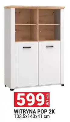 Merkury Market Witryna POP 2K 103,5x143x41cm oferta
