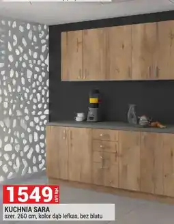 Merkury Market Kuchnia Sara szer. 260cm kolor dąb lefkas bez blatu oferta