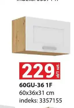 Merkury Market Szafka kuchenna Luna 60GU-36 1F 60x36x31cm oferta