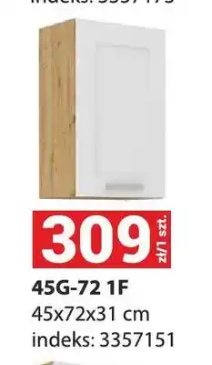 Merkury Market Szafka kuchenna Luna 45g-72 1F 45x72x31cm oferta