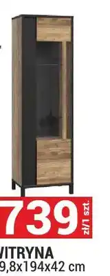 Merkury Market Witryna 59,8x194x42cm oferta