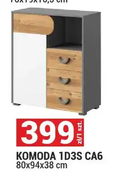 Merkury Market Komoda 1D3S CA6 80x94x38cm oferta