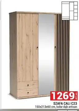 Merkury Market Szafa Cali C23 150x213x60cm kolor dąb artisan oferta