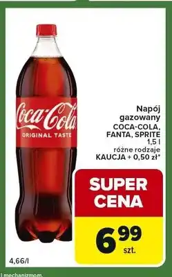 Carrefour Express Napój gazowany oferta