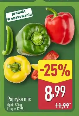 ALDI Papryka mix oferta