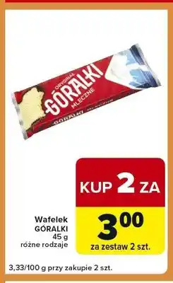 Wafelek Góralki mleczne