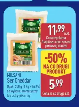 ALDI Ser Cheddar aromatyczny Milsani oferta